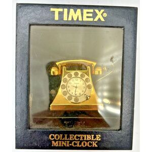 VINTAGE‎ TIMEX MINI TELEPHONE COLLECTABLE WATCH NRMINT CONDITION